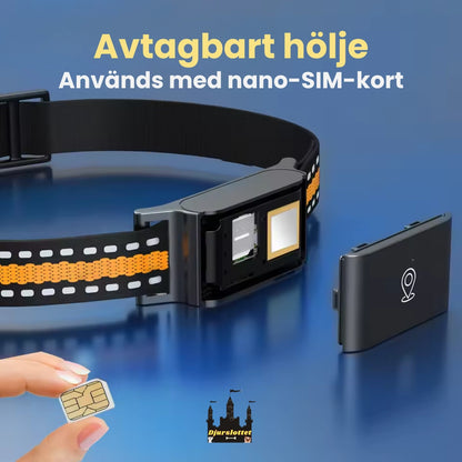 GPS Halsband för Husdjur Avtagbart hölje - Djurslottet