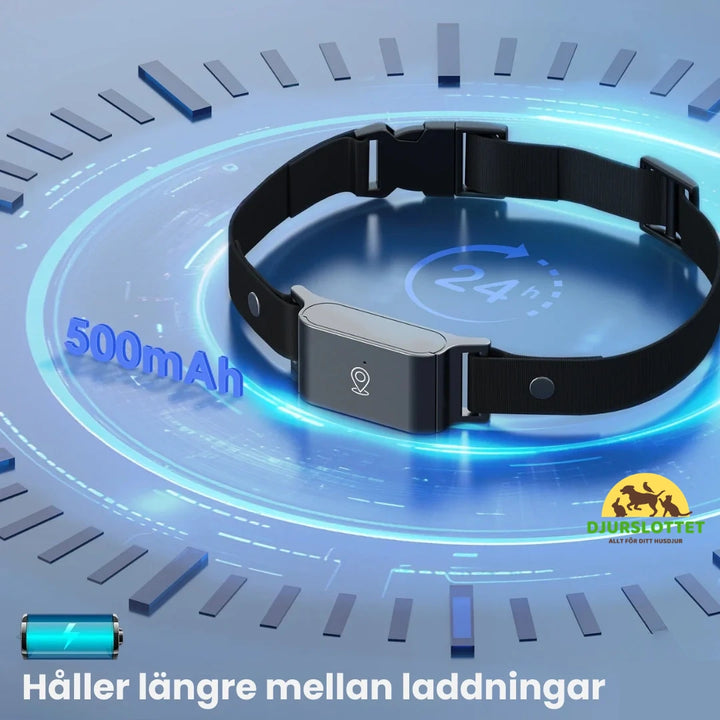 GPS Halsband för Husdjur Håller längre mellan laddningar -Djurslottet