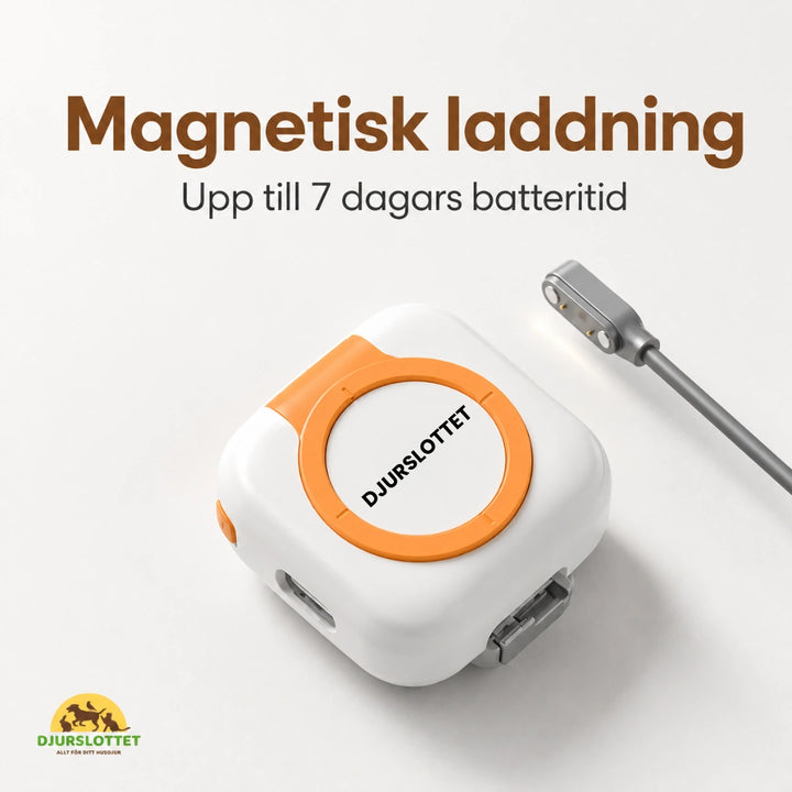 Petracka GPS Tracker magnetisk laddning - Djurslottet