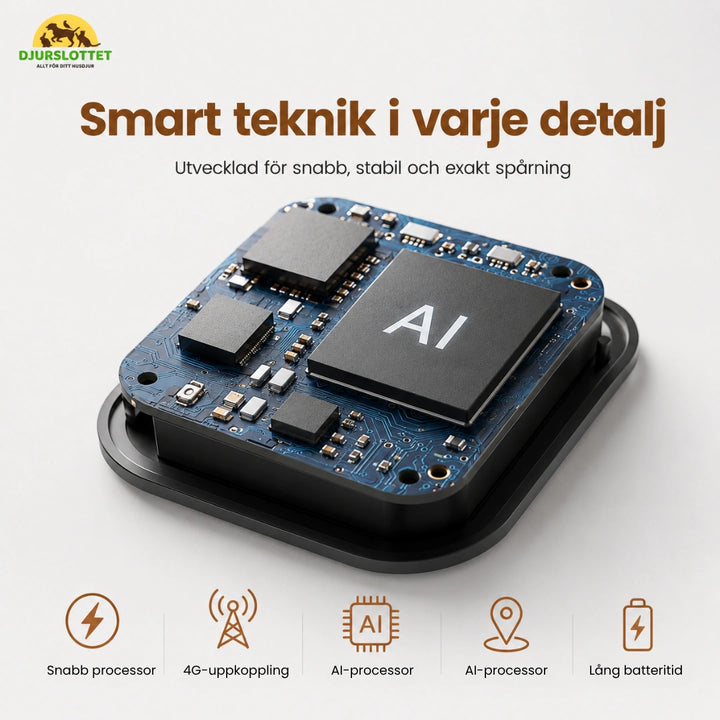 Petracka GPS Tracker smart teknik GPS LBS - Djurslottet