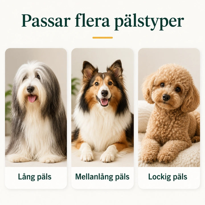 Grooming Trimmer med Dammsugare passar flera palstyper - Djurslottet