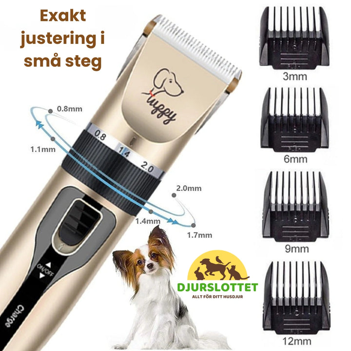 Grooming kit Exakt justering i små steg - Djurslottet