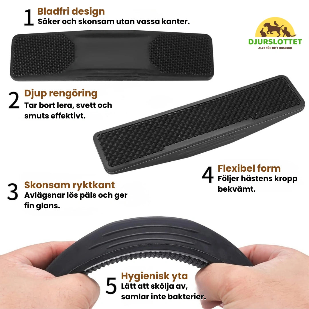 Hästborste Bladfri design - Djurslottet