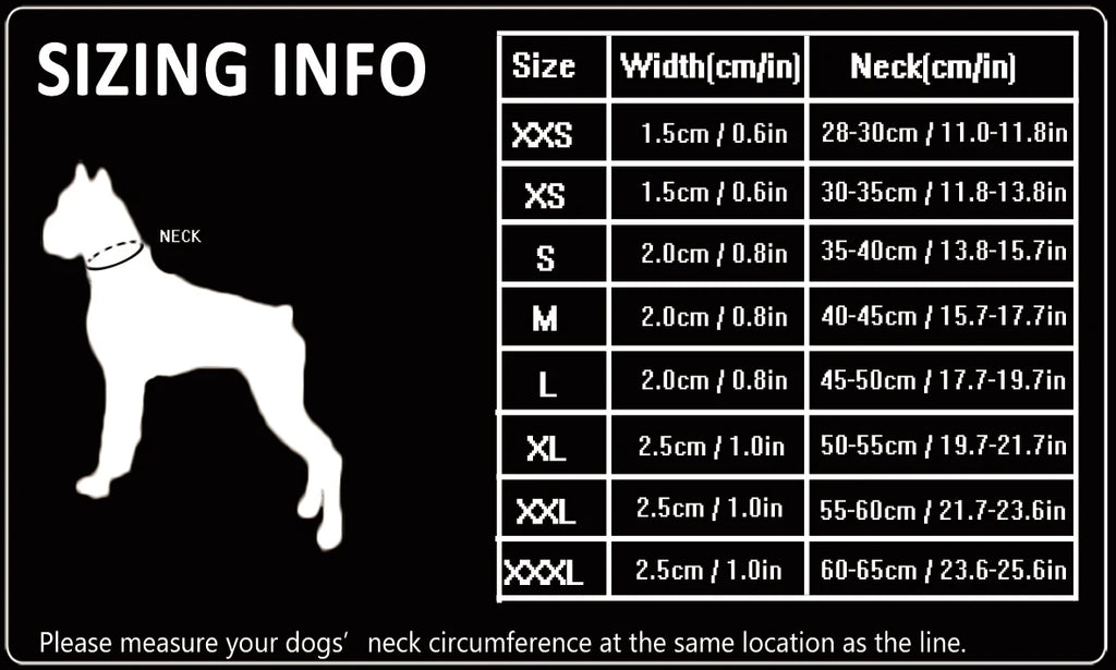 Reflexfit Justerbar Hundhalsband - Djurslottet