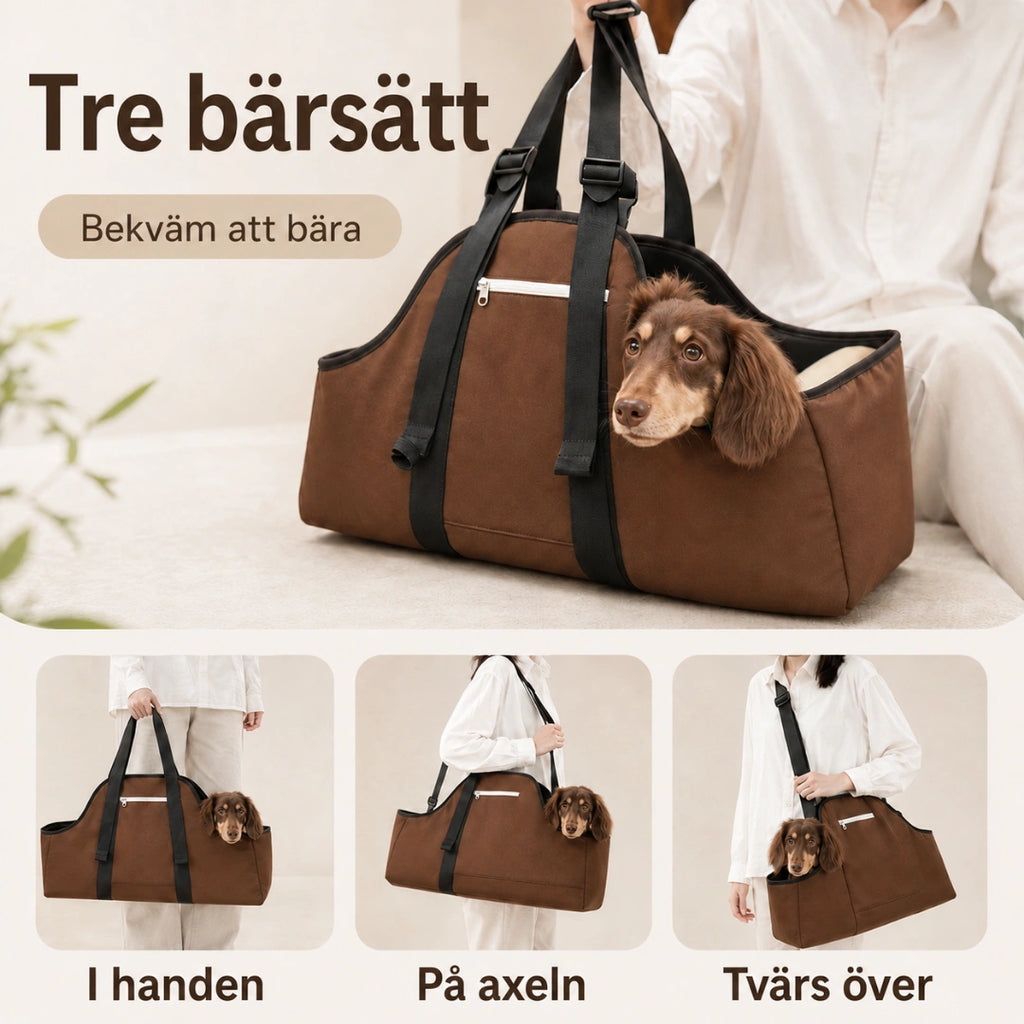 HiDream Lång Hundväska tre barsatt  - Djurslottet
