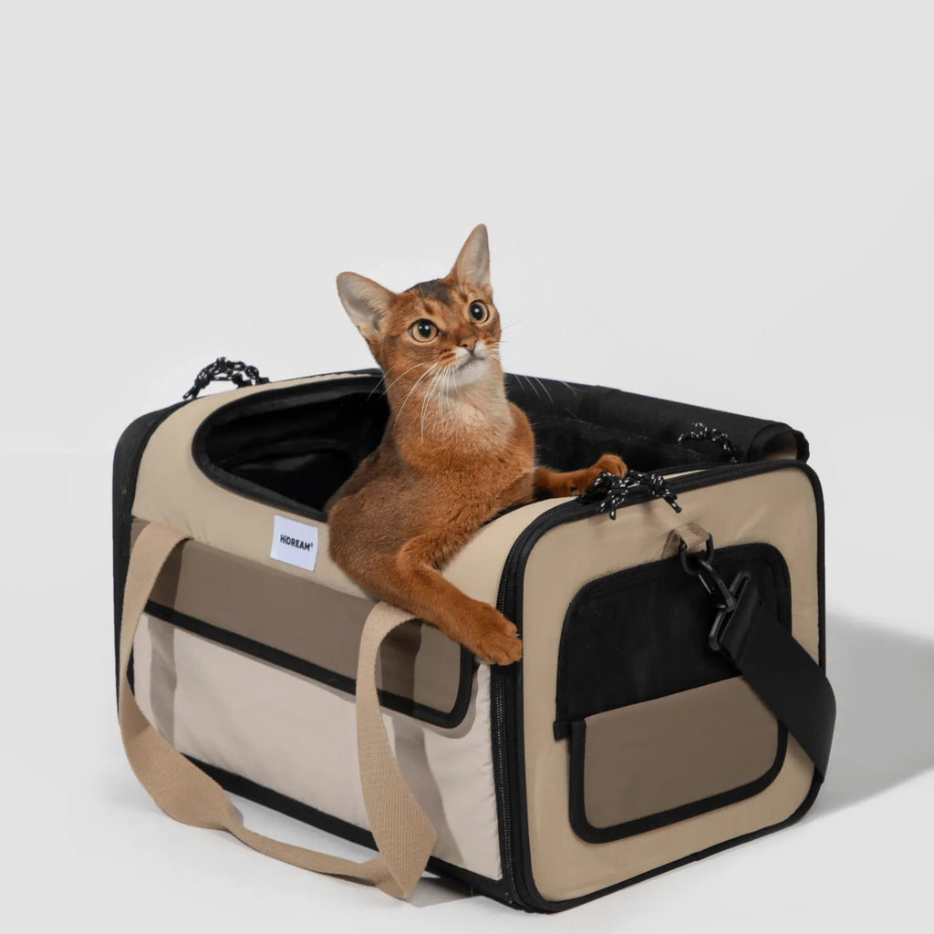 HiDream flyggodkänd transportväska med katt