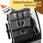 Hopfällbar Cykelvagn Säkerhetssele - Djurslottet