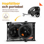 Hopfällbar Cykelvagn hopfallbar - Djurslottet