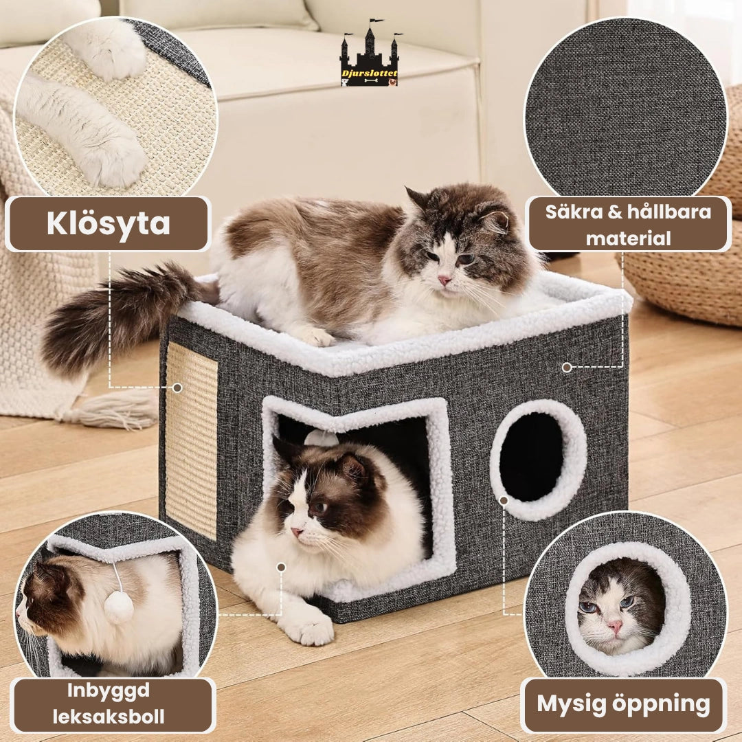 Hopfällbara Kattbädd Specifikationer - Djurslottet