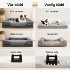 Hundbädd Ortopedisk med Kant vanlig - Djurslottet