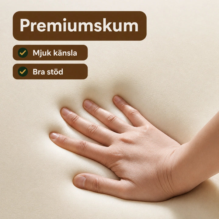 Hundbädd med utdragbar madrass premiumskum - Djurslottet