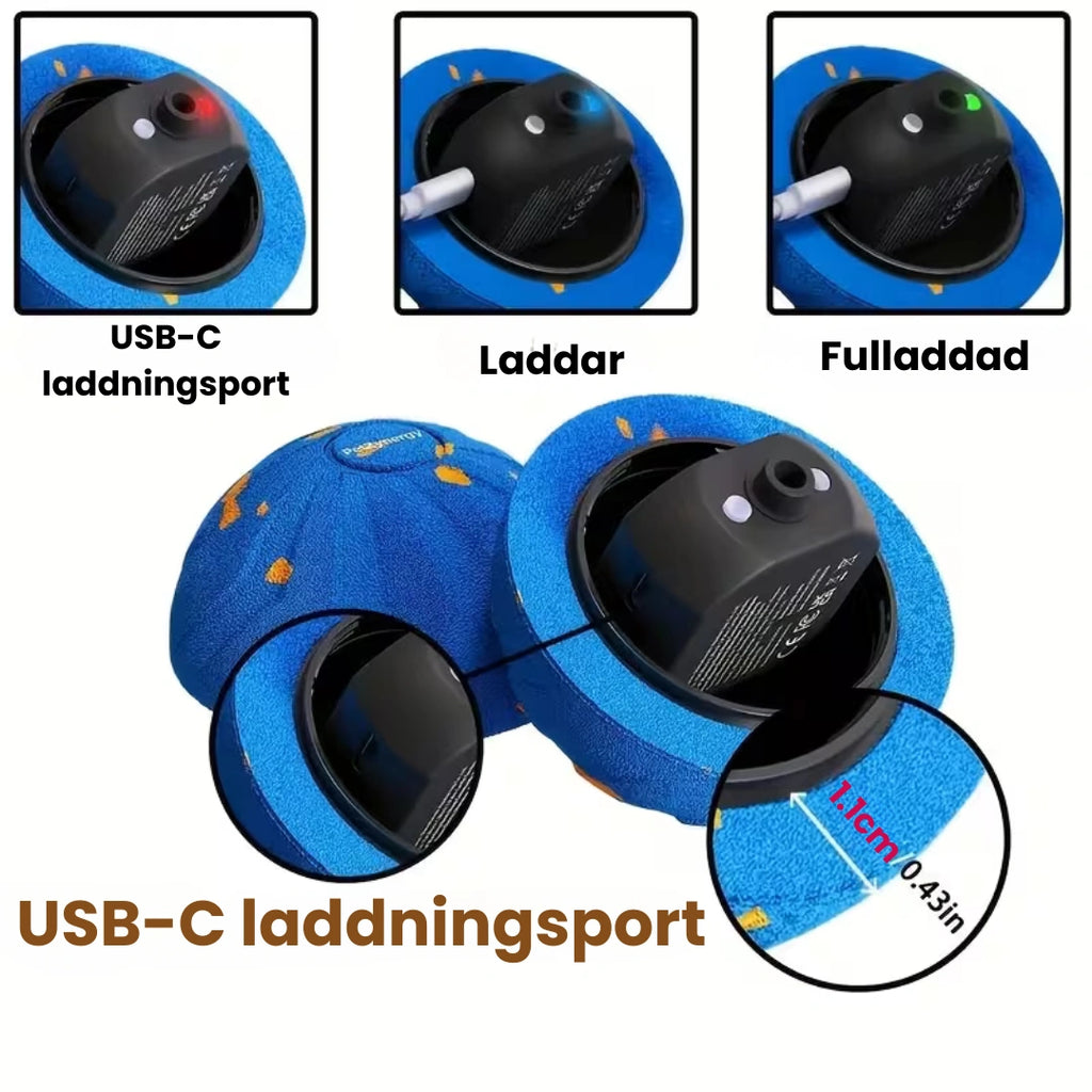 Hundboll USB-C laddningsport - Djurslottet