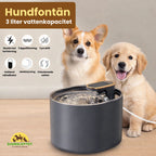 Hundfontän 3 liter vattenkapacitet - Djurslottet