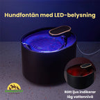 Hundfontän Hundfontän med LED-belysning - Djurslottet