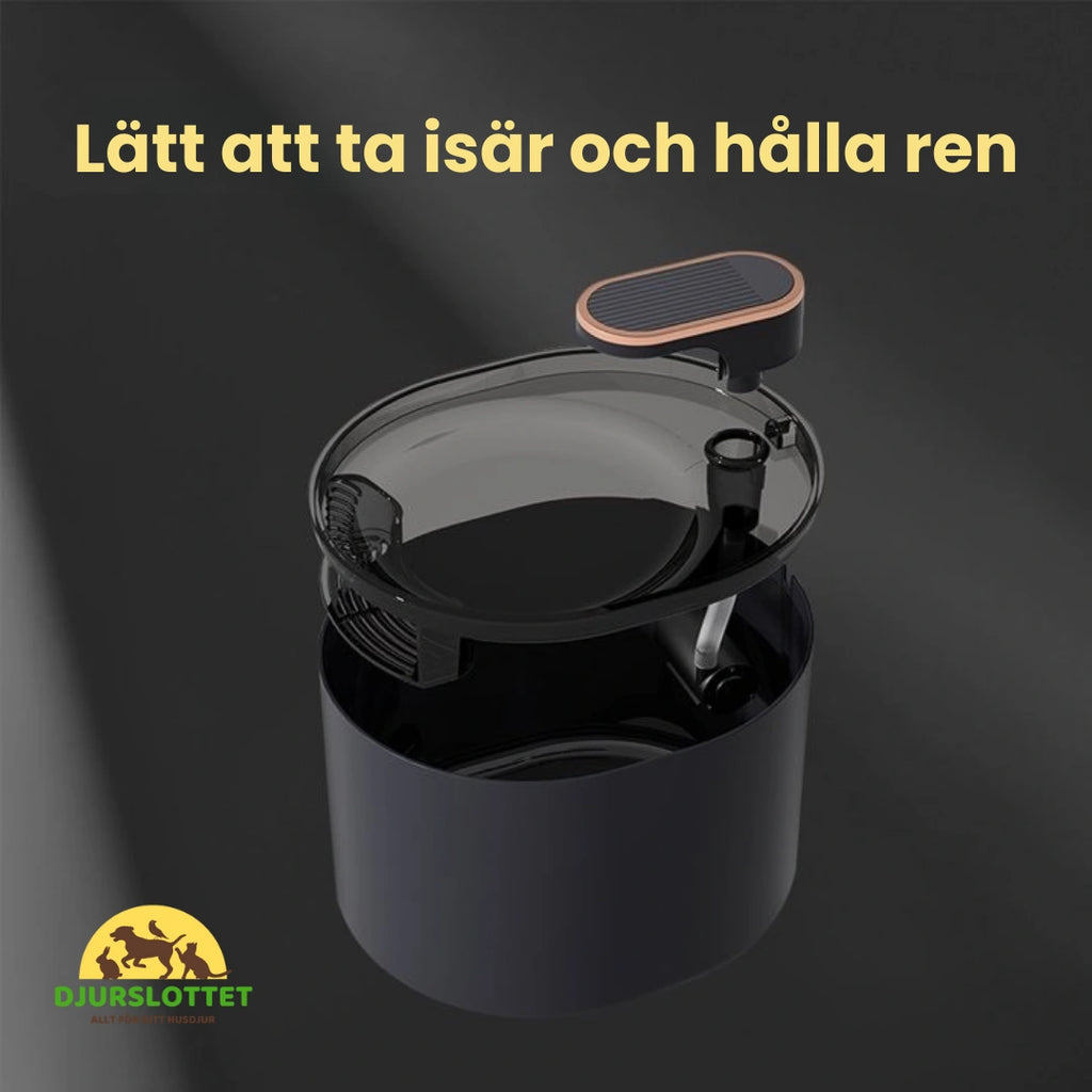 Hundfontän Lätt att ta isär och hålla ren - Djurslottet