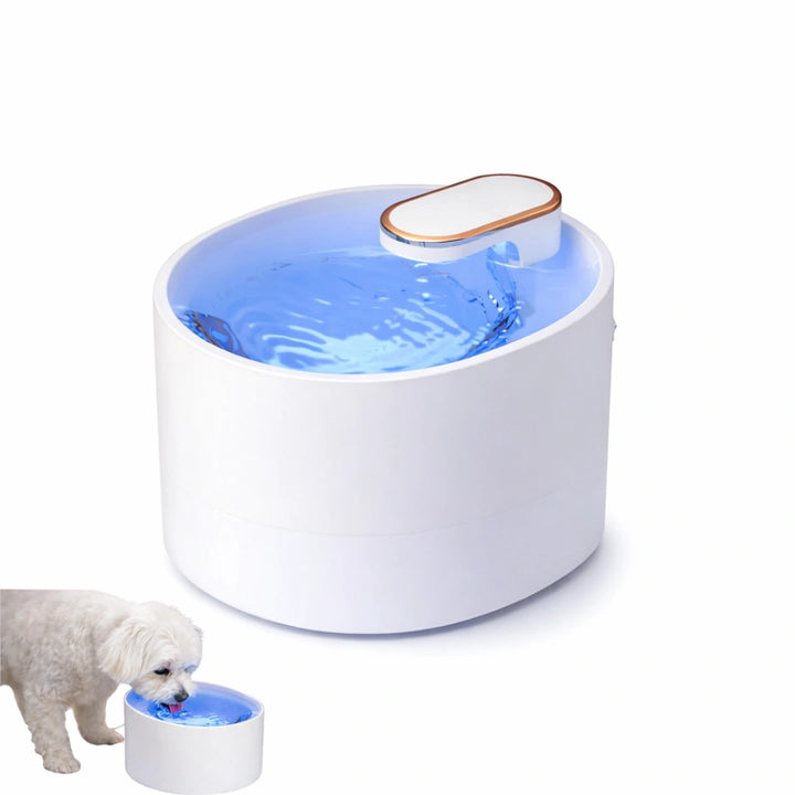 Hundfontän Vit Premium - Djurslottet