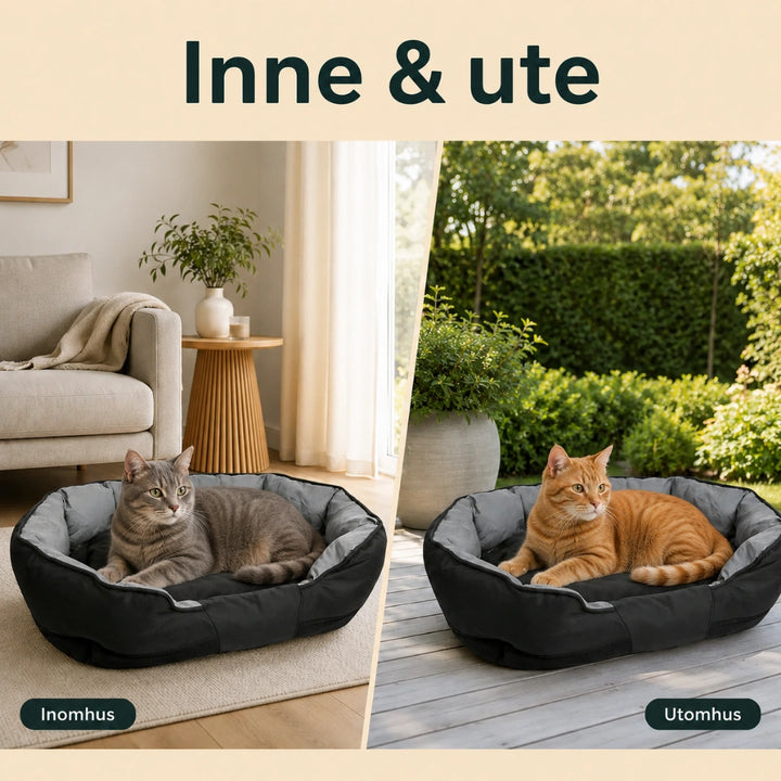 Hundsäng Ovalformad inne & ute - Djurslottet