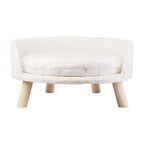 Hundsäng med Ben i Trä - Djurslottet