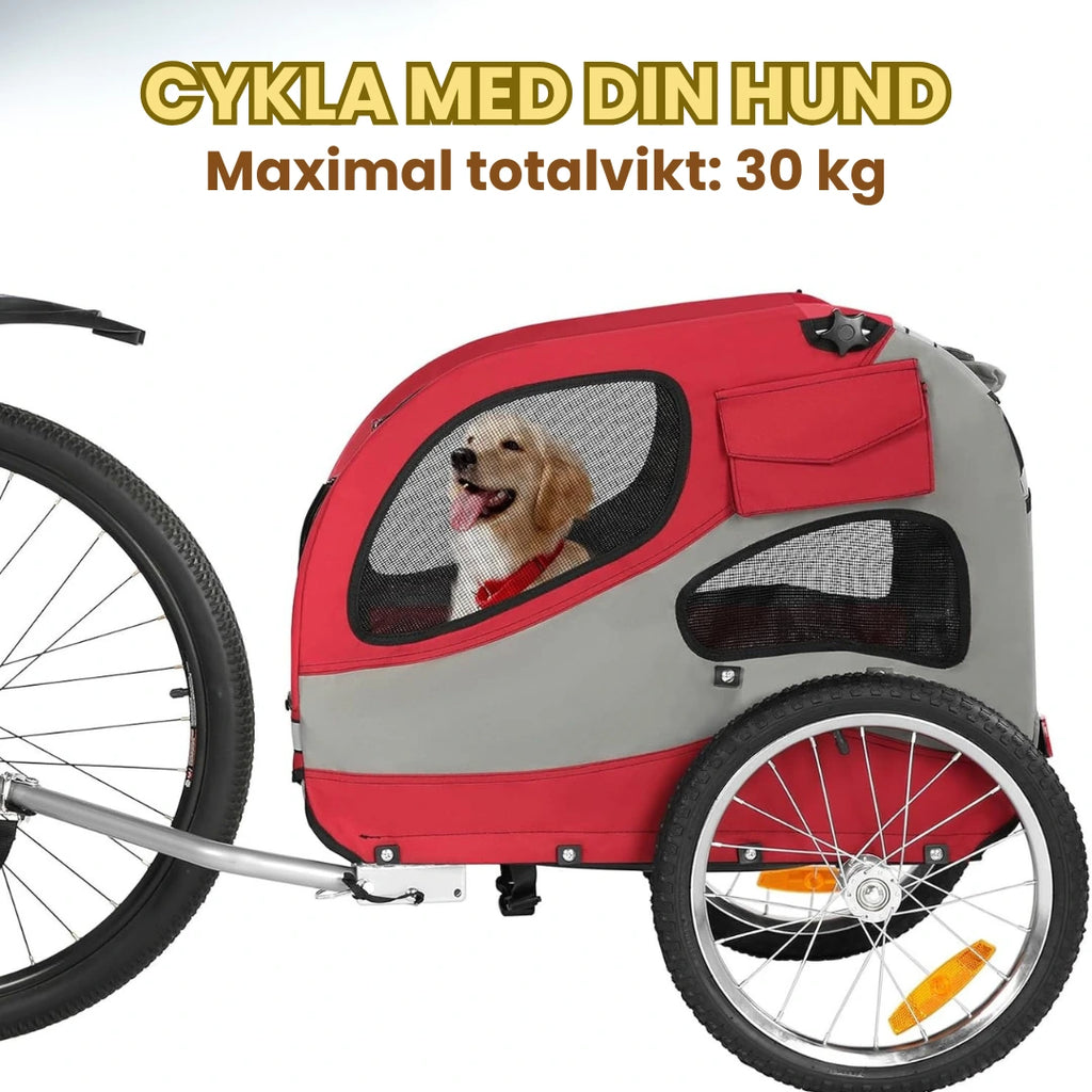 Hundvagn för Cykel Cykla med din hund - Djurslottet