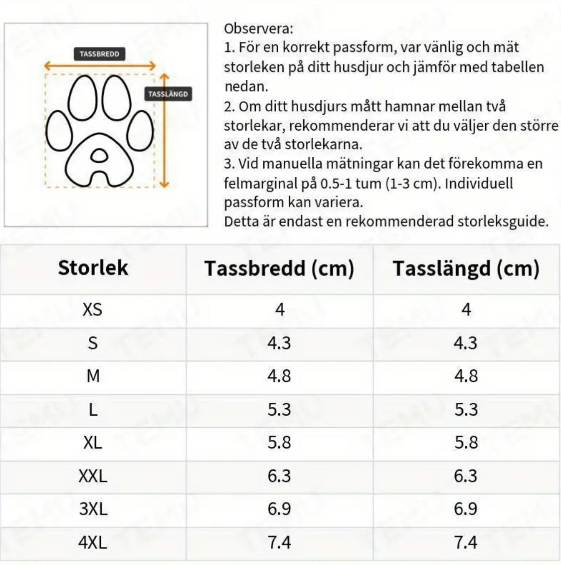 SnowGrip Vattentäta Hundskor (Reflekterande) - Djurslottet