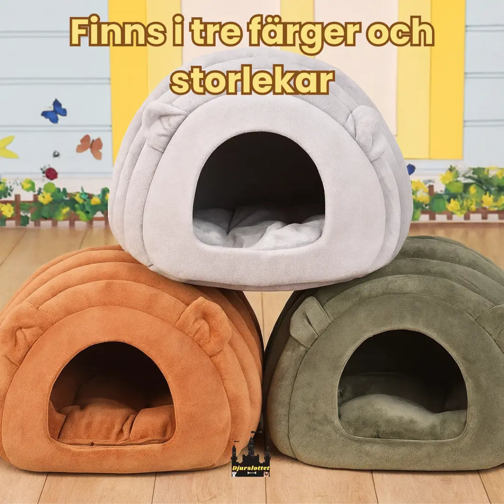 Igloo Kattsäng Mjuk Bädd Finns i tre färger och storlekar - Djurslottet
