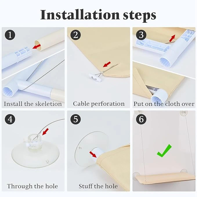 Lunera Fönstersäng - Djurslottet