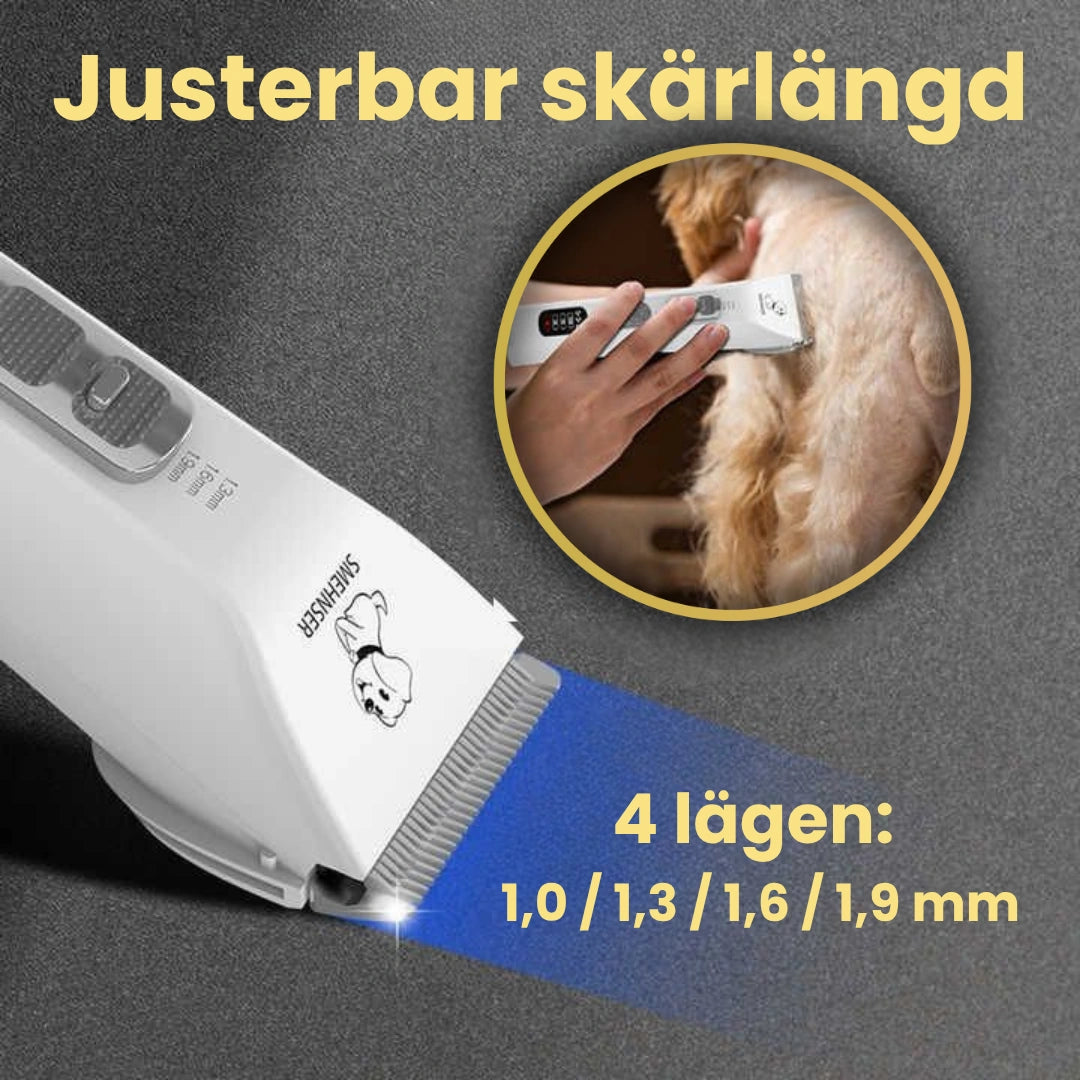 Justerbar skärlängd Ersättningsblad till SMEHNSER D9 Djurtrimmer- Djurslottet