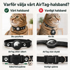 Katthalsband med Airtagskal vanligt - Djurslottet