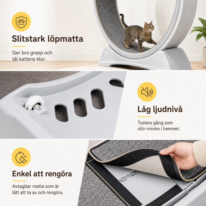 Katthjul enkel att rengora - Djurslottet
