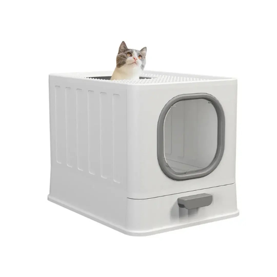 Kattlåda med Övre Ingång - Djurslottet