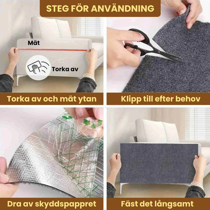 Kattmöbelskydd Steg för användning - Djurslottet