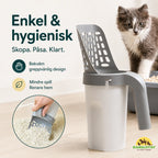 Kattspade med hållare enkel - Djurslottet