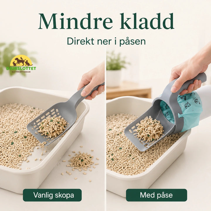 Kattspade med hållare mindre kladd - Djurslottet