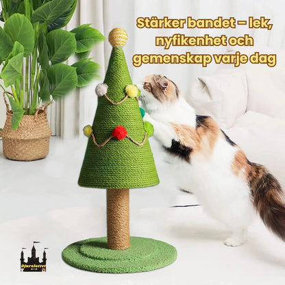 Klösträd julgran för katt Stärker bandet – lek, nyfikenhet och gemenskap varje dag - Djurslottet