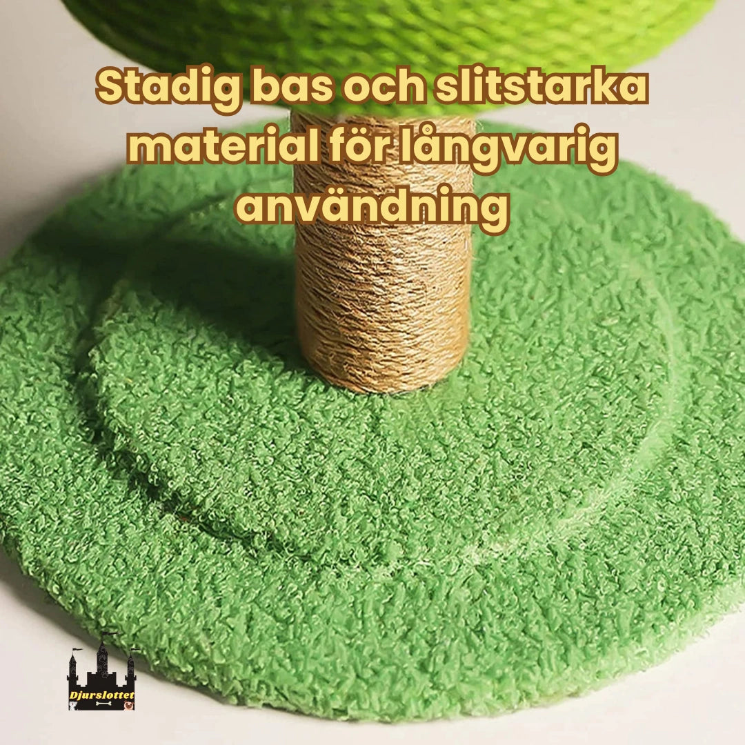 Klösträd julgran för katt Stadig bas och slitstarka material för långvarig användning - Djurslottet