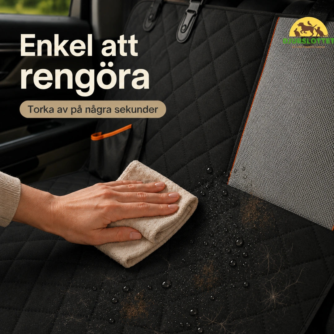 Komplett baksätesskydd repsäker enkel rengora - Djurslottet