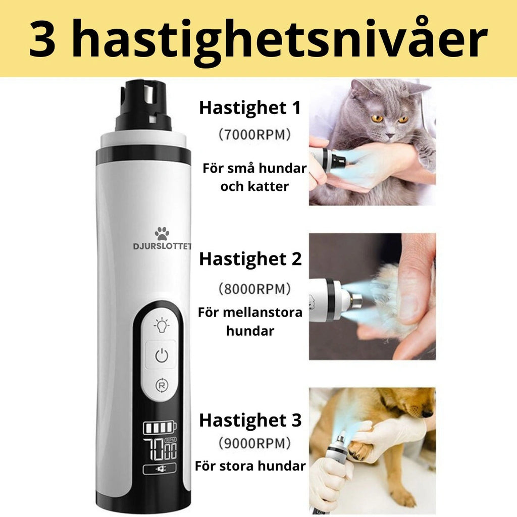 LED Elektrisk klofil för Husdjur -Djurslottet