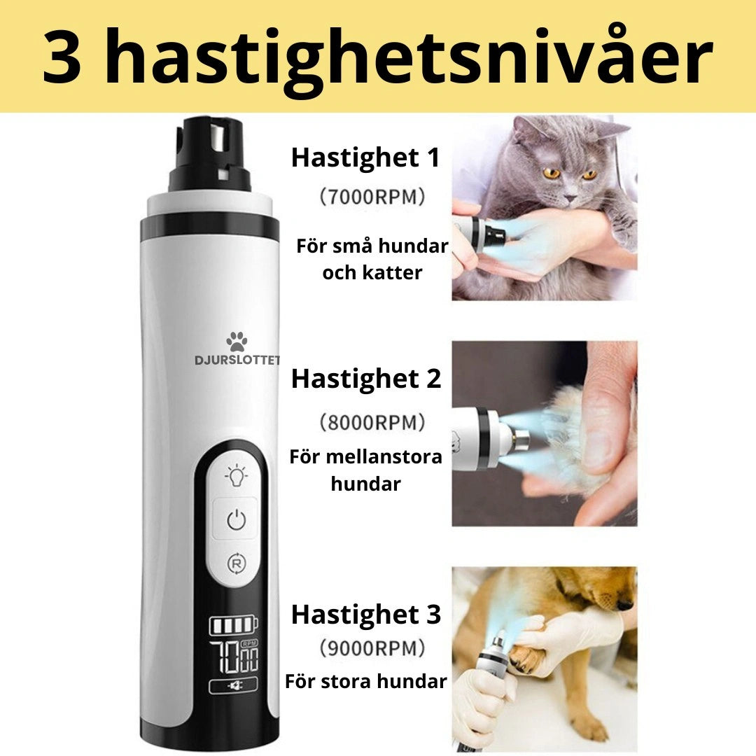 LED Elektrisk klofil för Husdjur -Djurslottet