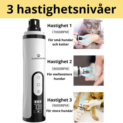 LED Elektrisk klofil för Husdjur -Djurslottet
