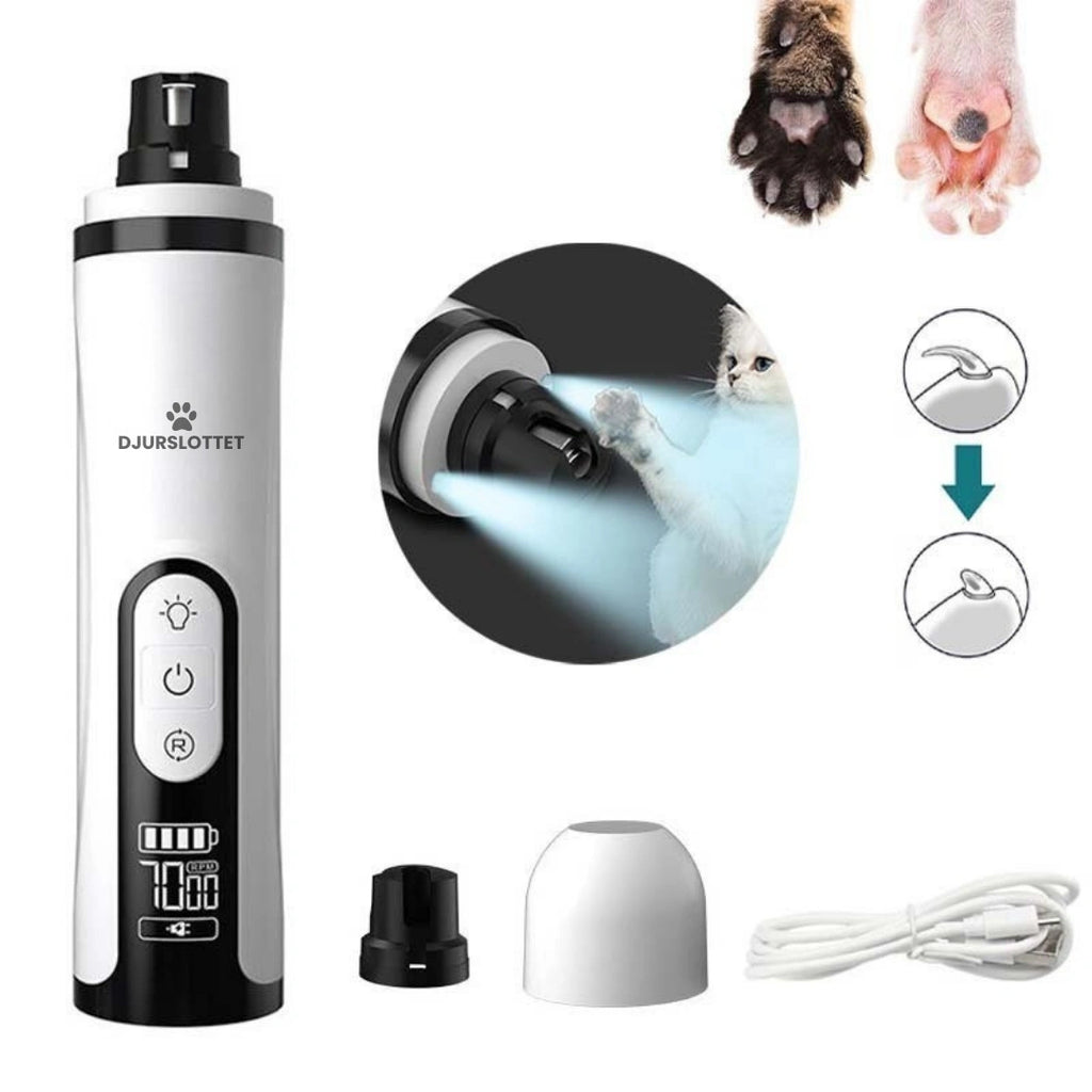 LED Elektrisk klofil för Husdjur - Djurslottet