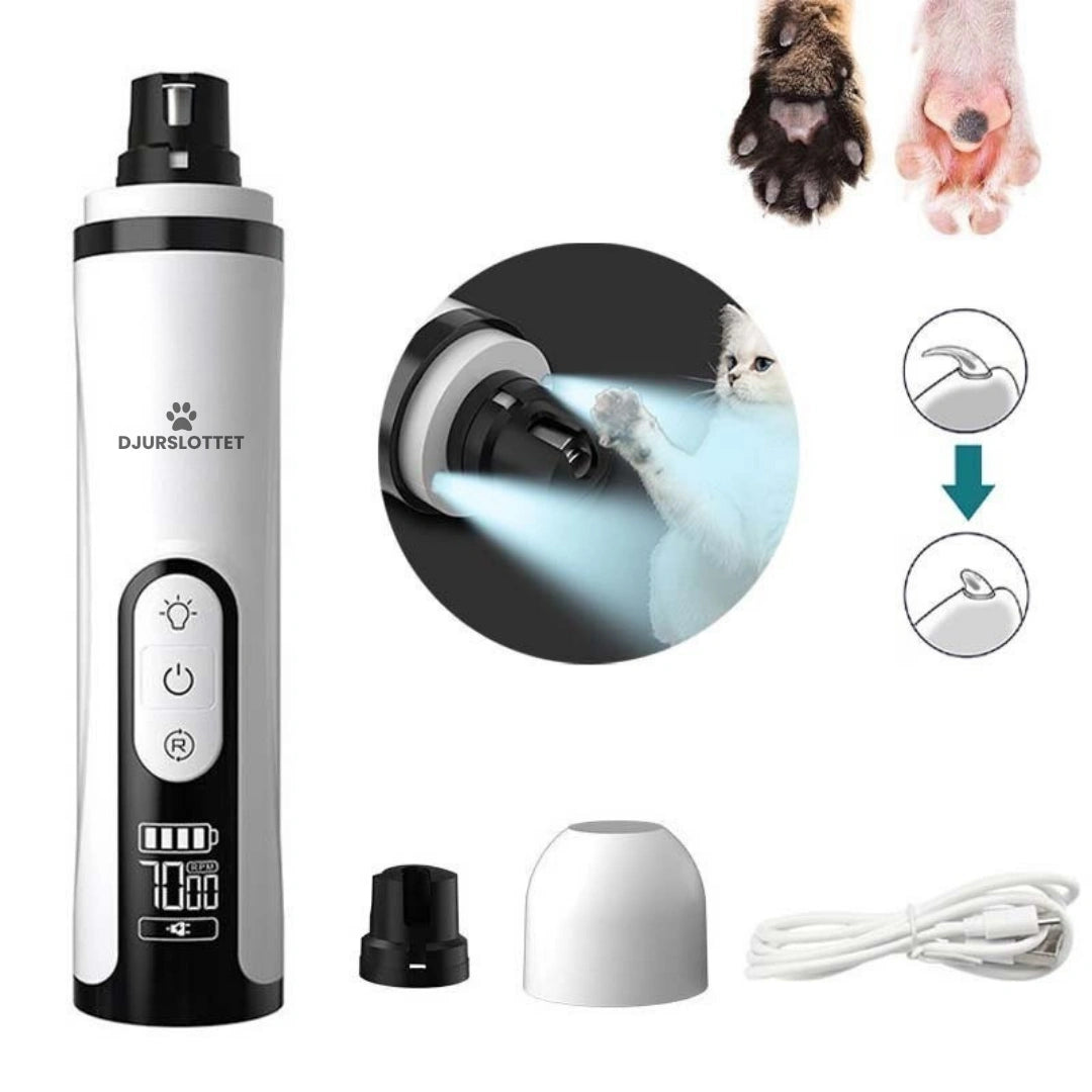 LED Elektrisk klofil för Husdjur - Djurslottet