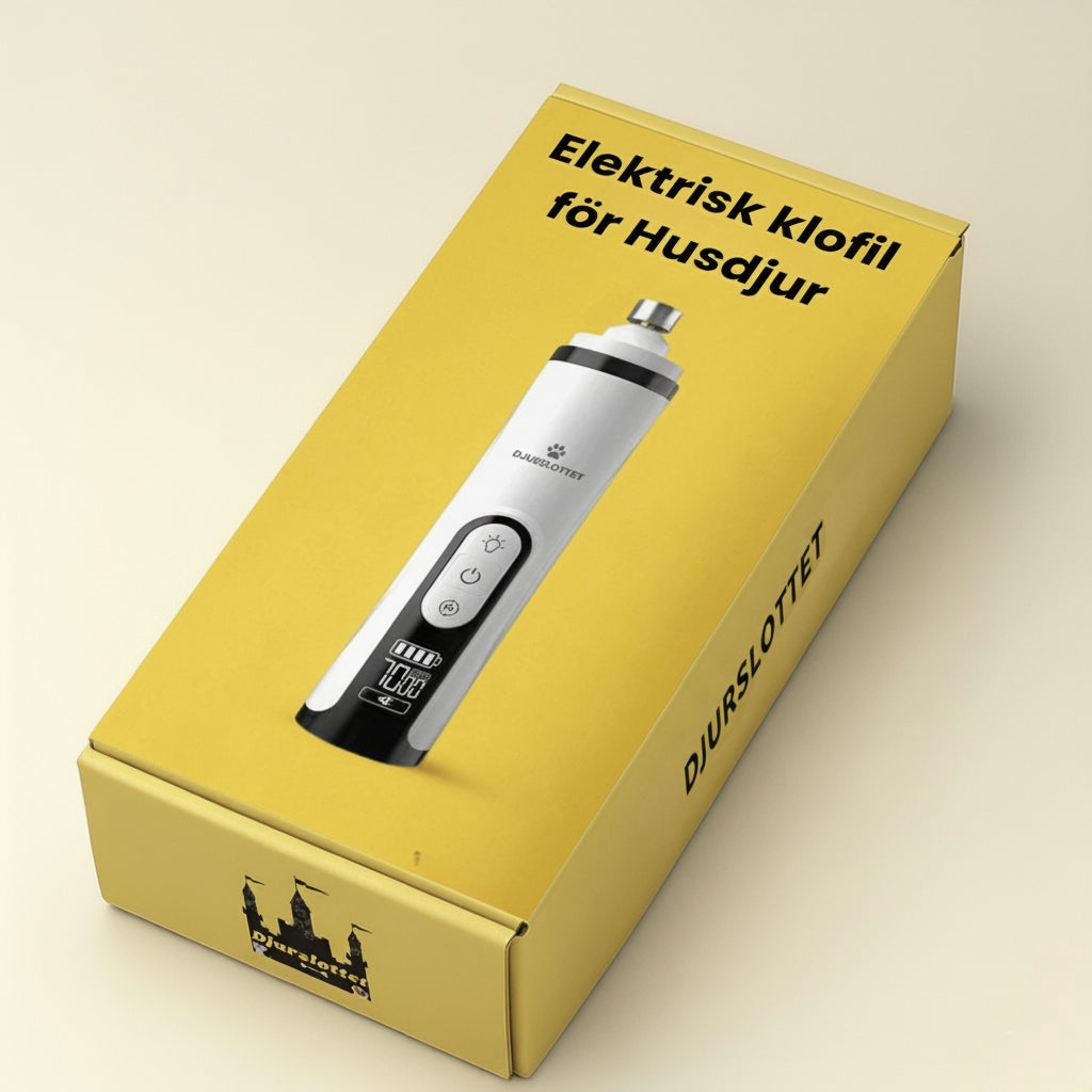 LED Elektrisk klofil för Husdjur paketering - Djurslottet