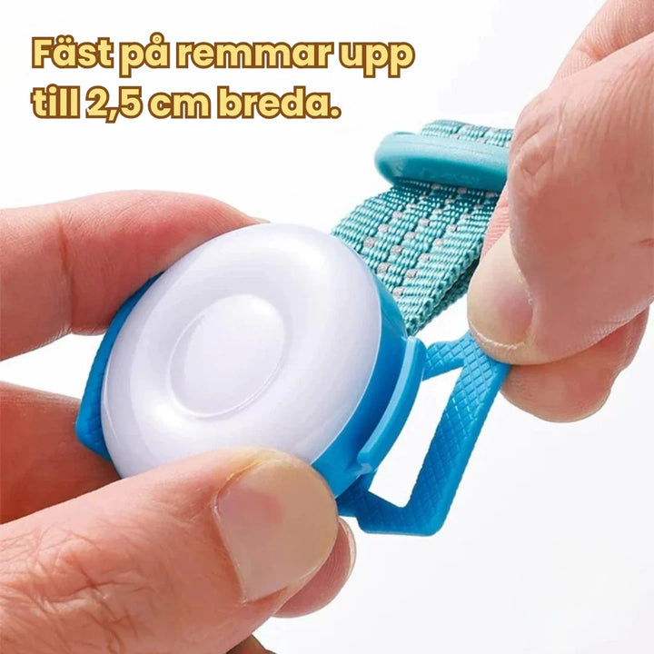 LED Ljus för Hundsele Fäst på remmar upp till 2,5 cm breda Djurslottet