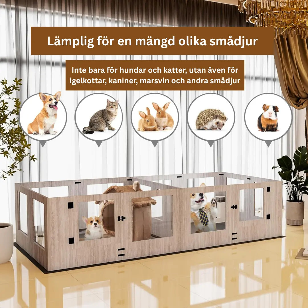 hundbur lämplig för en mängd olika smådjur - Djurslottet