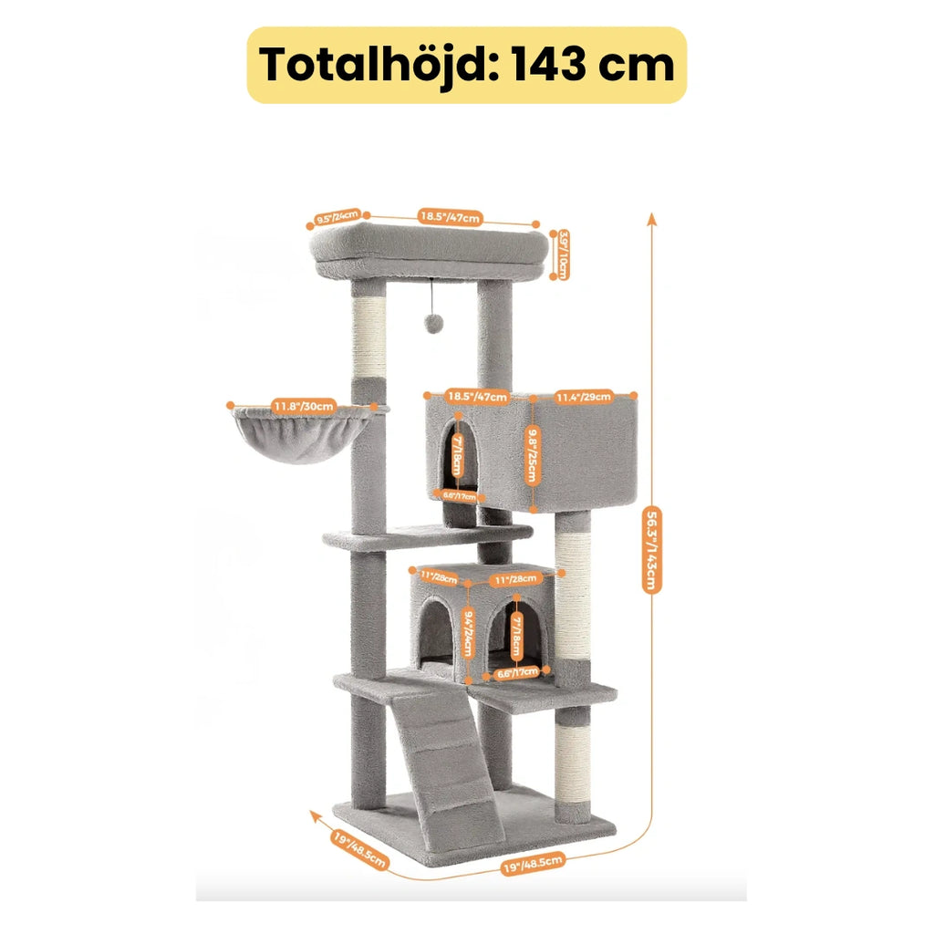 Långa Klösträd Storlek 143 cm - Djurslottet
