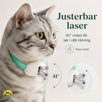 Laserhalsband justerbar laser - Djurslottet