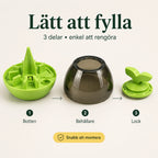 Leaky feeder latt att fylla - Djurslottet