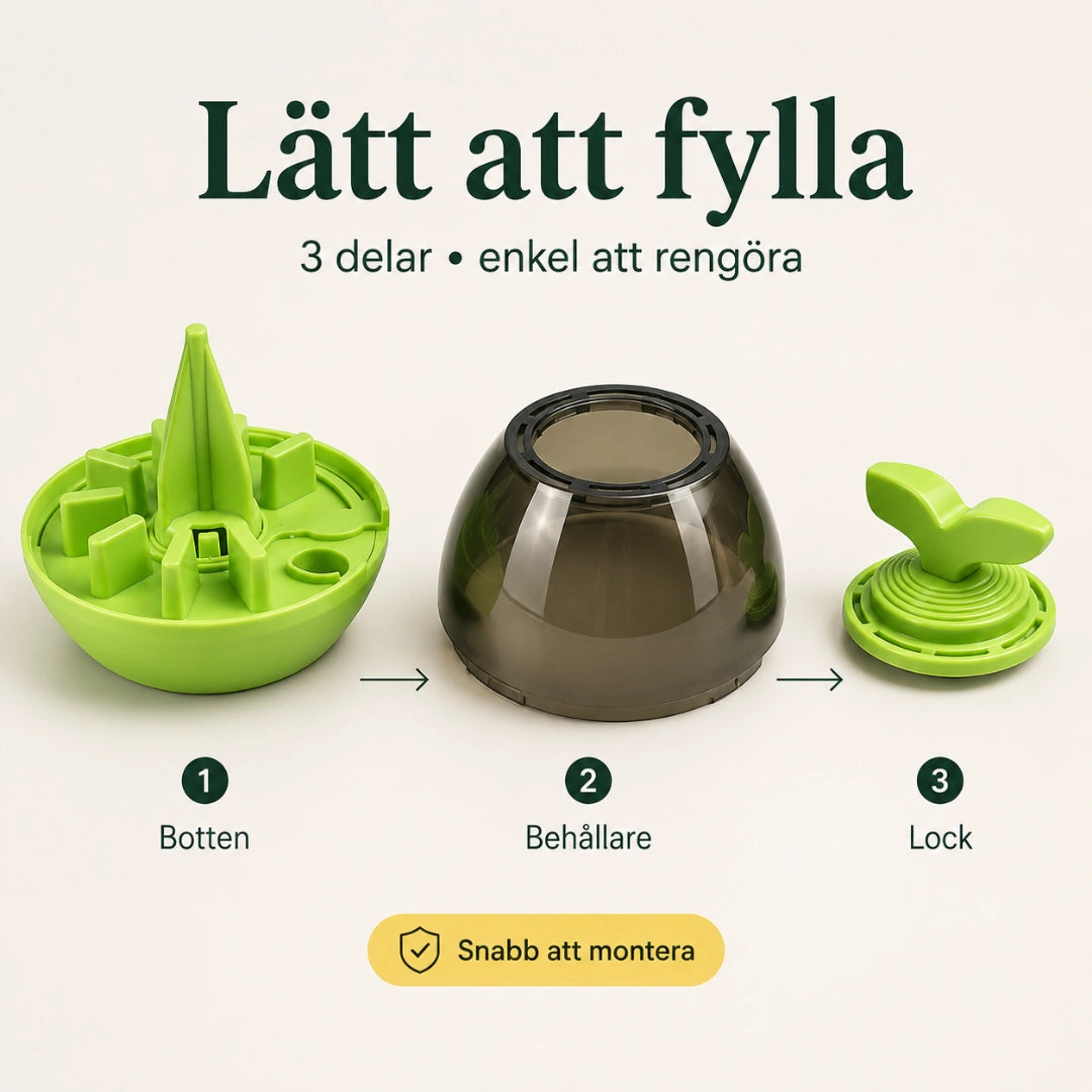 Leaky feeder latt att fylla - Djurslottet