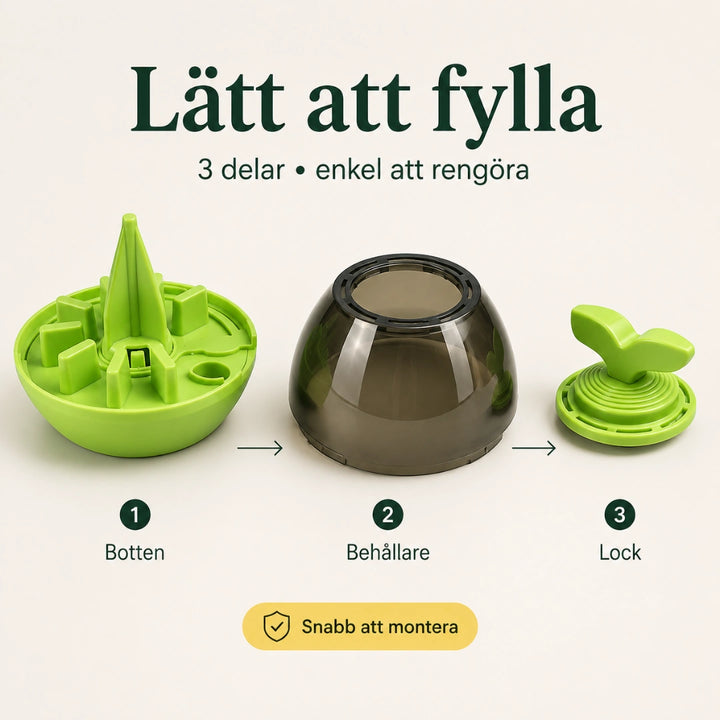 Leaky feeder latt att fylla - Djurslottet