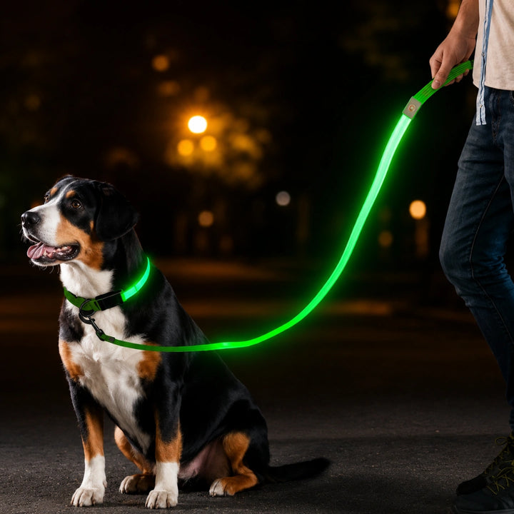 Led lysande koppel Tre ljuslägen - Djurslottet
